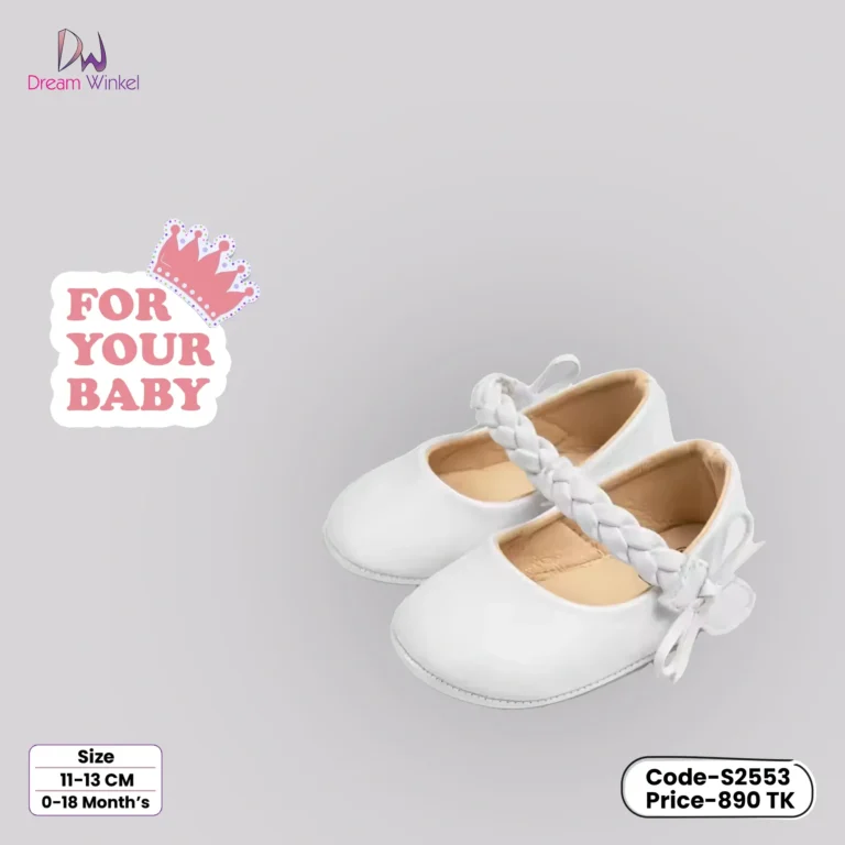 Cross-Border Joker Bow Shallow Princess Toddler Shoes